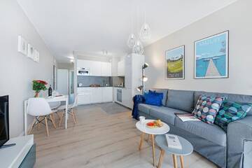 Фото номера Апартаменты с 1 спальней Апартаменты P&amp;O Corporate Serviced Apartments Cybernetyki г. Варшава 2