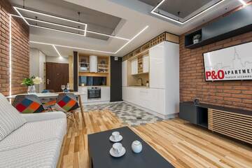 Фото номера Апартаменты с 1 спальней Апартаменты P&amp;O Corporate Serviced Apartments Cybernetyki г. Варшава 2