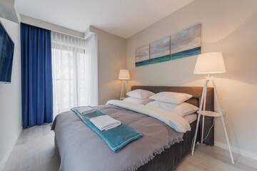 Фото номера Апартаменты с 1 спальней Апартаменты P&amp;O Corporate Serviced Apartments Cybernetyki г. Варшава 3
