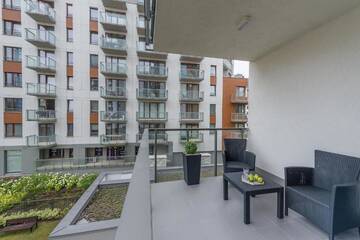 Фото номера Апартаменты с 1 спальней Апартаменты P&amp;O Corporate Serviced Apartments Cybernetyki г. Варшава 7