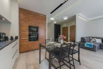 Фото номера Апартаменты с 1 спальней Апартаменты P&amp;O Corporate Serviced Apartments Cybernetyki г. Варшава 8