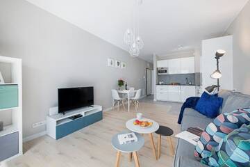 Фото номера Апартаменты с 1 спальней Апартаменты P&amp;O Corporate Serviced Apartments Cybernetyki г. Варшава 7