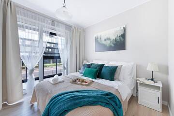 Фото номера Апартаменты с 1 спальней Апартаменты P&amp;O Corporate Serviced Apartments Cybernetyki г. Варшава 4
