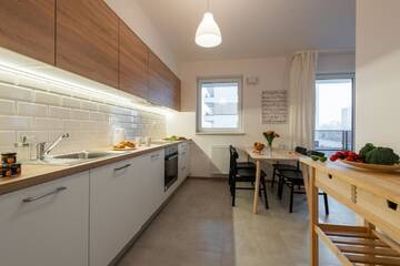 Фото номера Апартаменты Апартаменты P&amp;O Corporate Serviced Apartments Cybernetyki г. Варшава 6