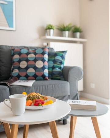Фото номера Апартаменты с 1 спальней Апартаменты P&amp;O Corporate Serviced Apartments Cybernetyki г. Варшава 6