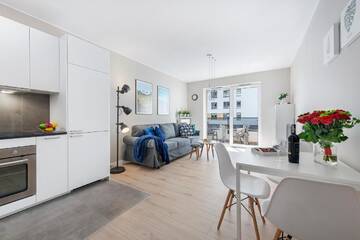 Фото номера Апартаменты с 1 спальней Апартаменты P&amp;O Corporate Serviced Apartments Cybernetyki г. Варшава 8