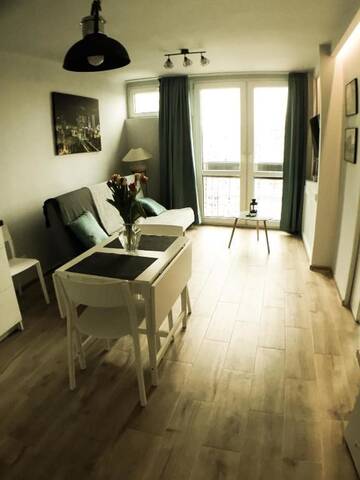 Фото номера Апартаменты с видом на сад Апартаменты Mirowska Apartment г. Варшава 18