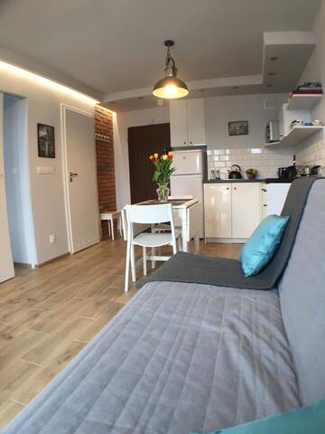 Фото номера Апартаменты с видом на сад Апартаменты Mirowska Apartment г. Варшава 15