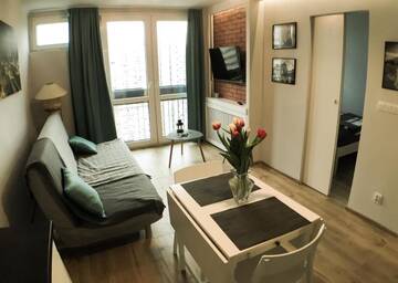 Фото номера Апартаменты с видом на сад Апартаменты Mirowska Apartment г. Варшава 20
