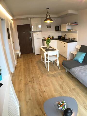 Фото номера Апартаменты с видом на сад Апартаменты Mirowska Apartment г. Варшава 26