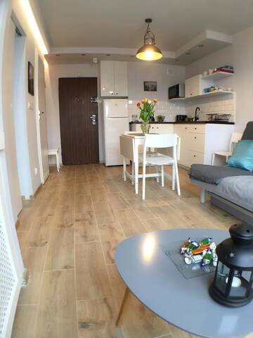 Фото номера Апартаменты с видом на сад Апартаменты Mirowska Apartment г. Варшава 9