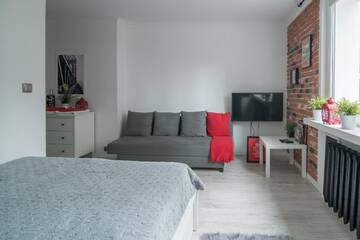 Фото номера Апартаменты-студио Апартаменты The White Apartment г. Варшава 7