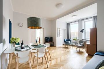 Фото номера Апартаменты с 2 спальнями Апартаменты P&amp;O Apartments Marszałkowska г. Варшава 8