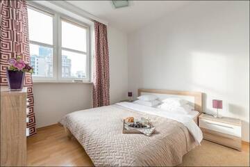 Фото номера Апартаменты с балконом Апартаменты P&amp;O Apartments Marszałkowska г. Варшава 8