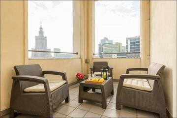 Фото номера Апартаменты с балконом Апартаменты P&amp;O Apartments Marszałkowska г. Варшава 15
