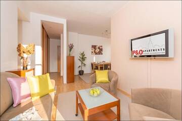 Фото номера Апартаменты с балконом Апартаменты P&amp;O Apartments Marszałkowska г. Варшава 10