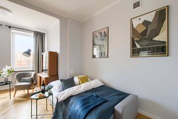 Фото номера Апартаменты с 2 спальнями Апартаменты P&amp;O Apartments Marszałkowska г. Варшава 5