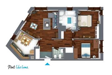 Фото номера Апартаменты Апартаменты Rent like home - Aleja Jana Pawła II 61 г. Варшава 8