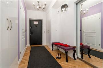 Фото номера Апартаменты с 2 спальнями Апартаменты P&amp;O Apartments Metro Nowy Swiat г. Варшава 12