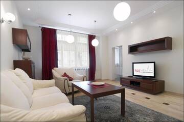 Фото номера Апартаменты Делюкс, Niemcewicza, 7/9 Апартаменты P&amp;O Apartments Ochota г. Варшава 4