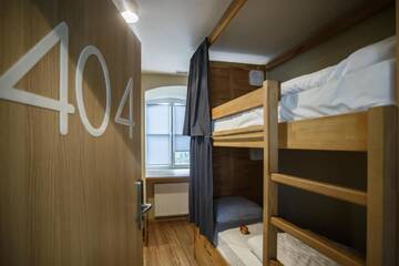 Фото номера Кровать в общем номере с 4 кроватями Хостелы Safestay Warsaw г. Варшава 10