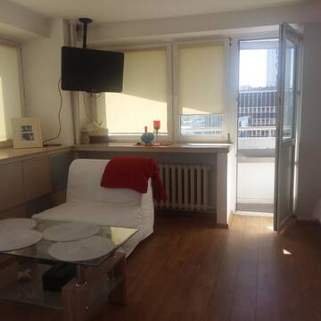 Фото номера Апартаменты с балконом Апартаменты Alma Apartments г. Варшава 58