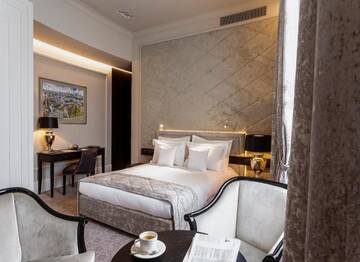 Фото номера Улучшенный двухместный номер с 1 кроватью Отель Hotel Bellotto г. Варшава 19