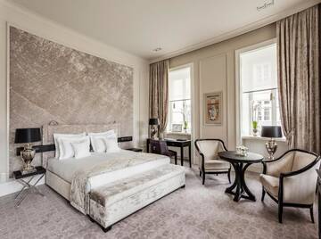 Фото номера Улучшенный двухместный номер с 1 кроватью Отель Hotel Bellotto г. Варшава 23