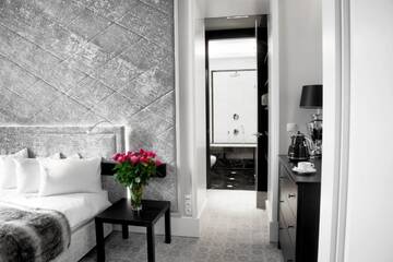 Фото номера Улучшенный двухместный номер с 1 кроватью Отель Hotel Bellotto г. Варшава 27