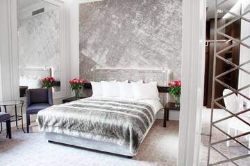 Фото номера Улучшенный двухместный номер с 1 кроватью Отель Hotel Bellotto г. Варшава 11