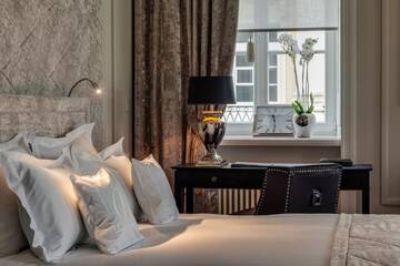 Фото номера Улучшенный двухместный номер с 1 кроватью Отель Hotel Bellotto г. Варшава 37
