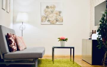 Фото номера Улучшенные апартаменты Апартаменты JessApart– Babka Tower Apartment г. Варшава 3