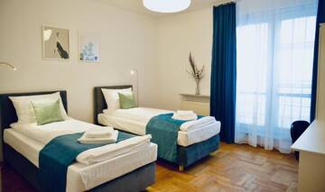Фото номера Улучшенные апартаменты Апартаменты JessApart– Babka Tower Apartment г. Варшава 8
