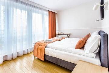Фото номера Апартаменты Делюкс Апартаменты JessApart– Babka Tower Apartment г. Варшава 11