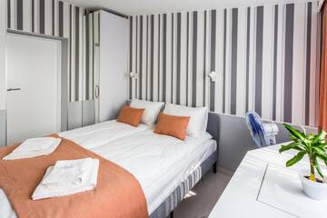 Фото номера Улучшенные апартаменты Апартаменты JessApart– Babka Tower Apartment г. Варшава 9