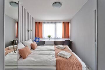 Фото номера Улучшенные апартаменты Апартаменты JessApart– Babka Tower Apartment г. Варшава 10