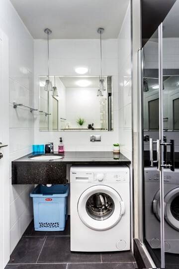 Фото номера Апартаменты Делюкс Апартаменты JessApart– Babka Tower Apartment г. Варшава 8