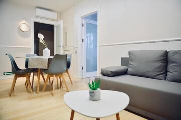 Фото номера Апартаменты Делюкс Апартаменты JessApart– Babka Tower Apartment г. Варшава 14