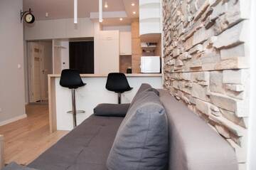 Фото номера Апартаменты Апартаменты Apartament Obrzeżna 3 Deluxe г. Варшава 8