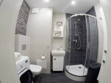 Фото номера Апартаменты Апартаменты Apartament Obrzeżna 3 Deluxe г. Варшава 53