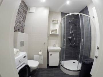 Фото номера Апартаменты Апартаменты Apartament Obrzeżna 3 Deluxe г. Варшава 18
