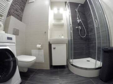 Фото номера Апартаменты Апартаменты Apartament Obrzeżna 3 Deluxe г. Варшава 15