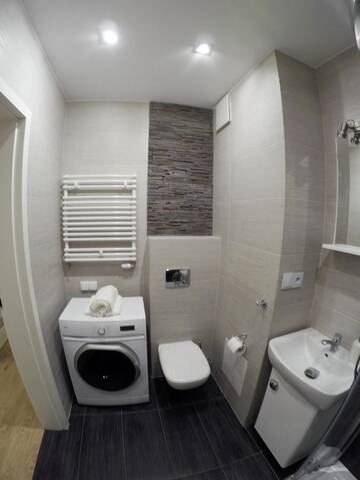 Фото номера Апартаменты Апартаменты Apartament Obrzeżna 3 Deluxe г. Варшава 17