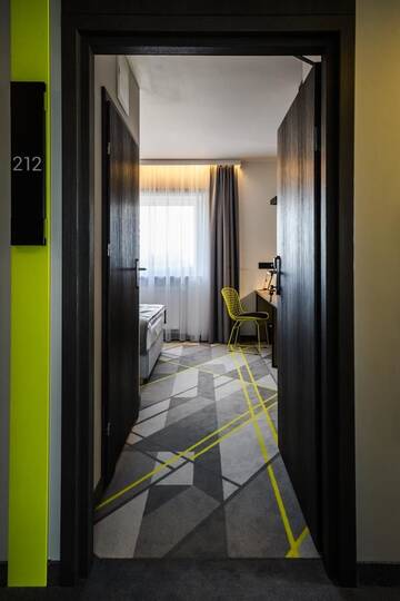 Фото номера Двухместный номер с 1 кроватью Отель Air Hotel г. Варшава 8
