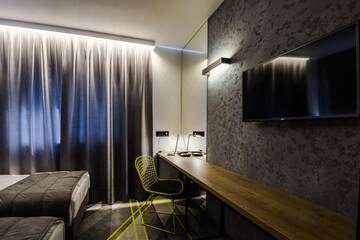 Фото номера Двухместный номер с 2 отдельными кроватями Отель Air Hotel г. Варшава 10