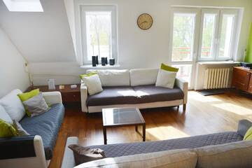 Фото номера Двухуровневые апартаменты Апартаменты Labo Apartment Wola г. Варшава 11