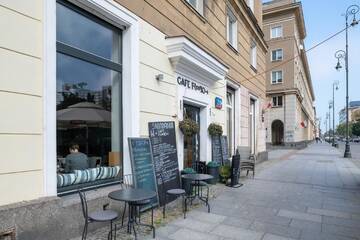 Фото номера Апартаменты Делюкс Апартаменты Plac Bankowy Serviced Apartments г. Варшава 9