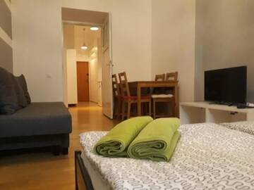Фото номера Улучшенные апартаменты Апартаменты Powiśle Residence г. Варшава 4