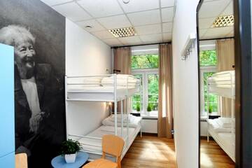 Фото номера Двухместный номер с двухъярусной кроватью Хостелы Warsaw Hostel Centrum г. Варшава 4