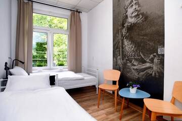 Фото номера Двухместный номер с 2 отдельными кроватями Хостелы Warsaw Hostel Centrum г. Варшава 7